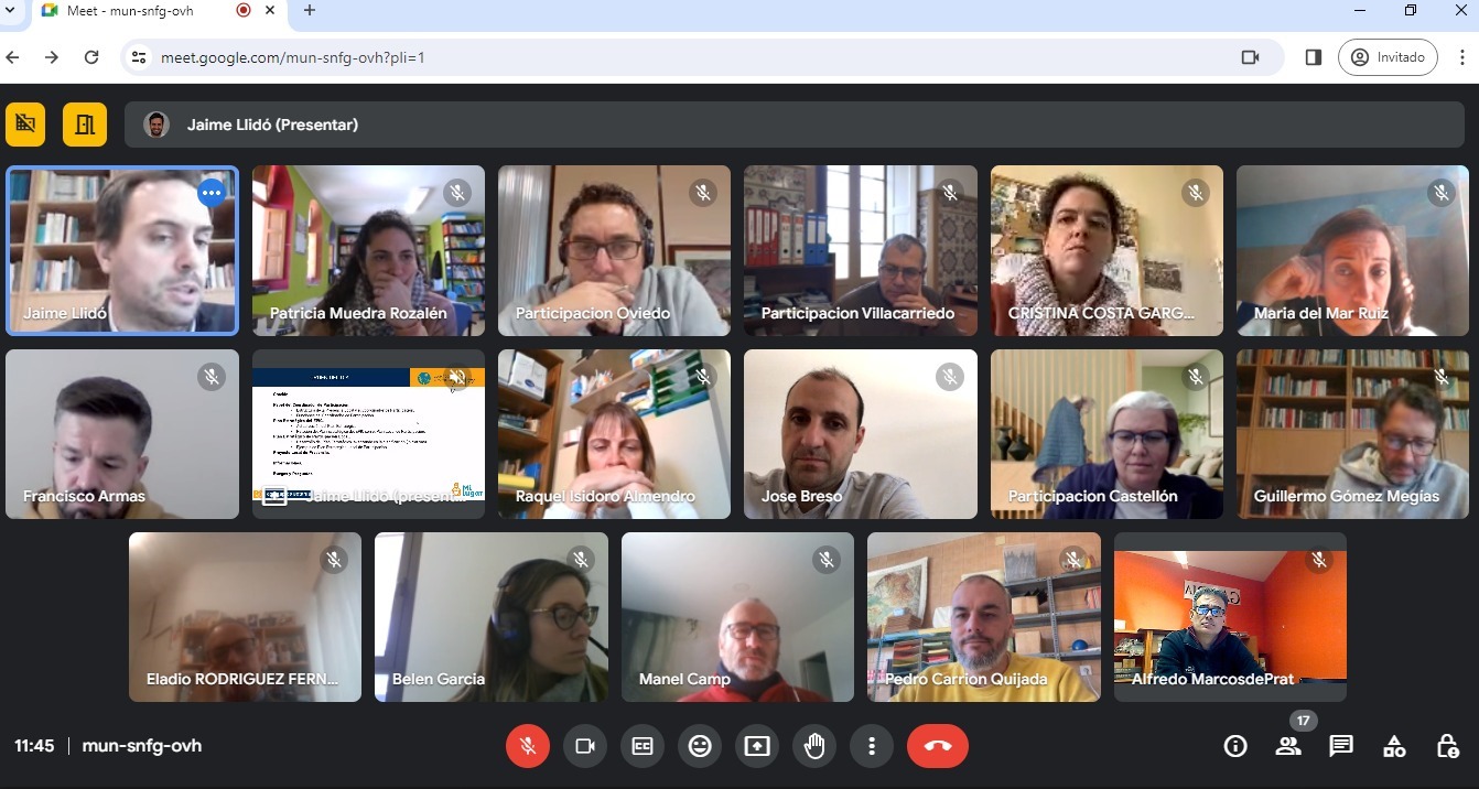 2º Encuentro de Coordinadores de Participación del curso 2023-24